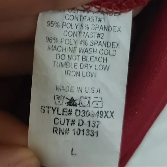 New Large Red Dress with see through cutouts (NWT) - Picture 5 of 5